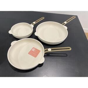 Our Place Essentials Ceramic Non-Stick Frying Pans Set with Silicone Protectors